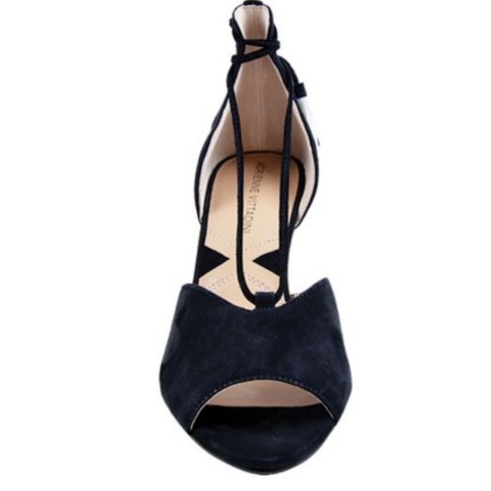 ADRIENNE VITTADINI Women's Marcey Open Toe Wedge